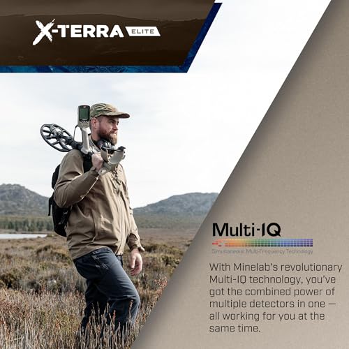 MINELAB X-Terra Elite Bundle, Waterproof, All Terrain Metal Detector for Adults, Multi-IQ Precision Targeting with Simultaneous Multi-Frequency Technology, Includes PRO-FIND 40 Pinpointer - Image 3
