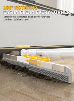 Generic 2 in 1 Magic Broom with 180° Rotating Design, Multi-Functional Floor Wiper, Five-Row Raised Panel Design, Ideal for Home, Office, Dormitory Use  - Image 5