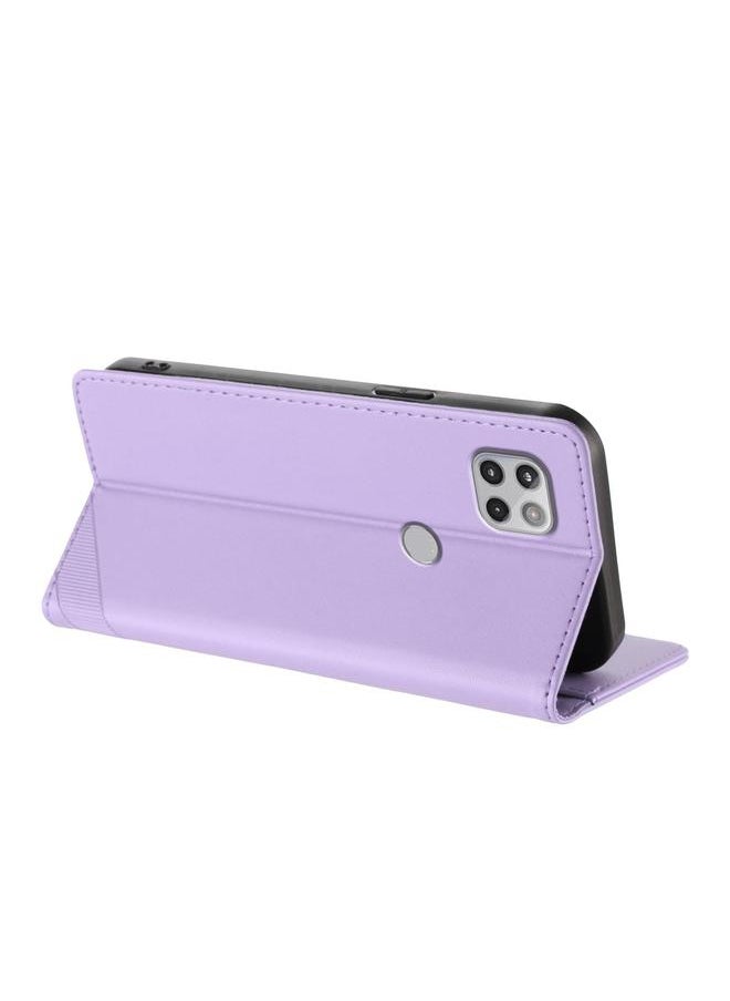 erorex - Case For Motorola One 5G Ace Embossed Multi-functional Wallet Retro Leather Phone Case - Image 1