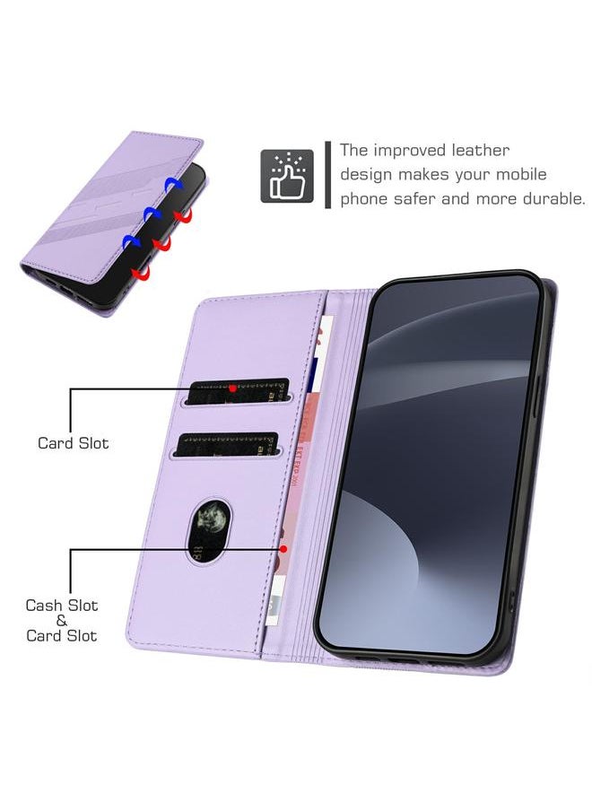 erorex - Case For Motorola One 5G Ace Embossed Multi-functional Wallet Retro Leather Phone Case - Image 1