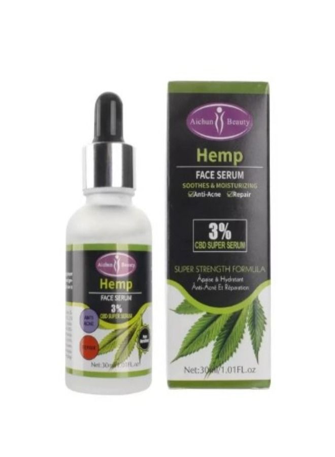 Aichun beauty Facial serum 3%, anti-acne moisturizer, softens the skin, tightens pores anti-aging 