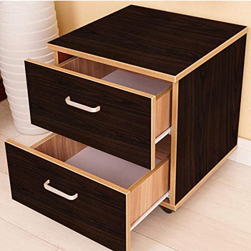 SD ENTERPRISES Kitchen Wall Stickers Wood Wallpaper DIY PVC Shelf Liner, Furniture, Almirah, Table Top, Wardrobe, Kitchen Cupboard Decal, Mahogany Brown 1.5 X 10 feet - Image 3
