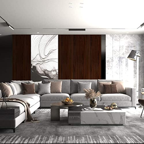 SD ENTERPRISES Kitchen Wall Stickers Wood Wallpaper DIY PVC Shelf Liner, Furniture, Almirah, Table Top, Wardrobe, Kitchen Cupboard Decal, Mahogany Brown 1.5 X 10 feet - Image 5