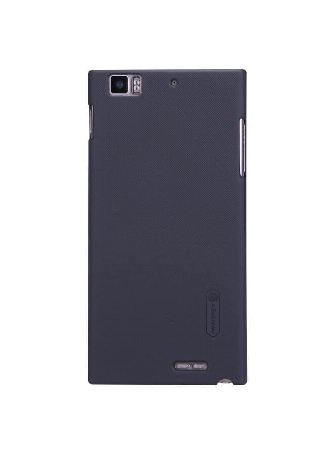 Nillkin Lenovo K900 Frosted Hard Shield Phone Case Cover With Screen Protector Black