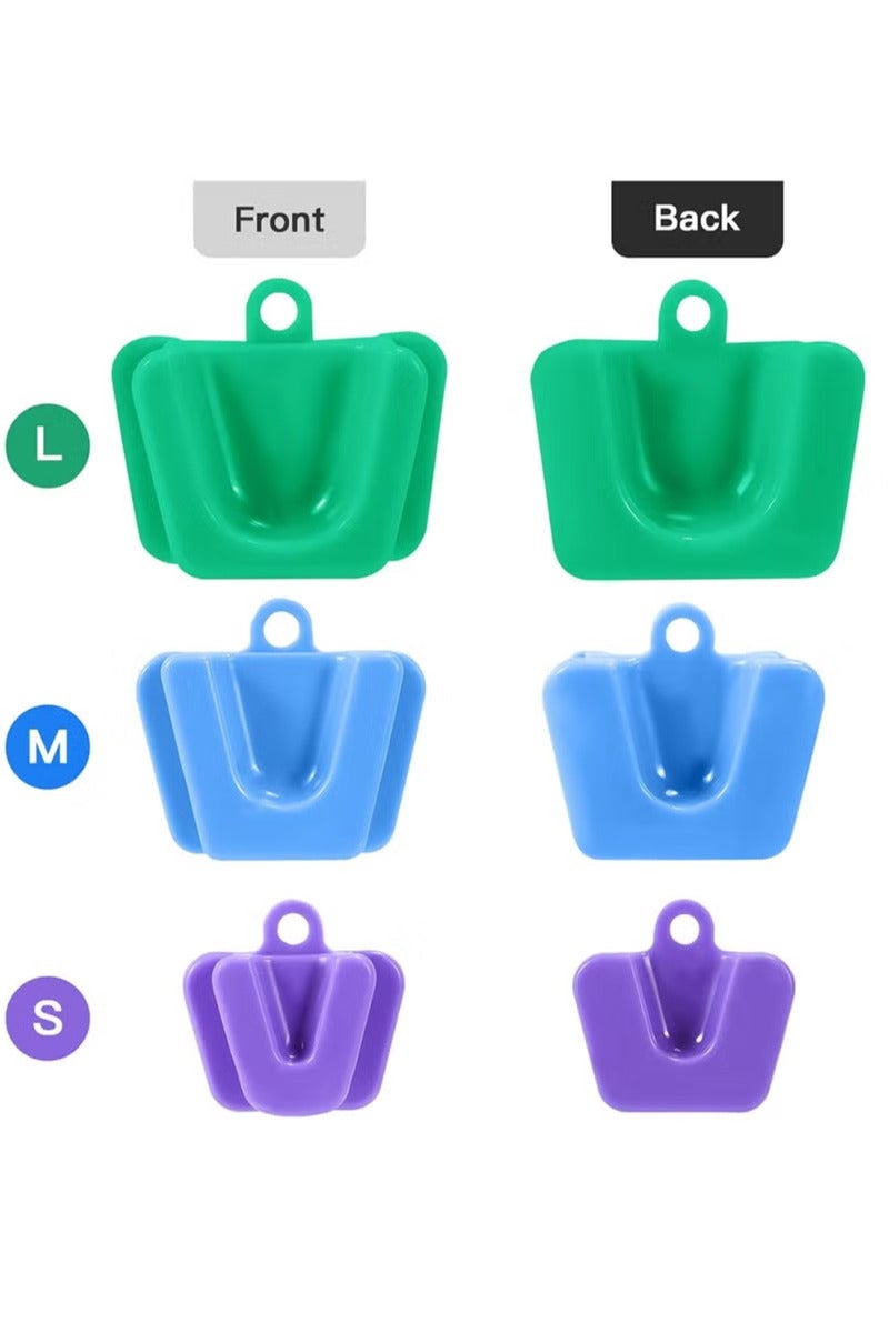 Geustos 9PCS Dental Bite Blocks Oral Silicone Mouth Prop Cheek Retractor All Sizes for Adults and Kids Includes Large Medium and Small Mouth Opener - Image 4