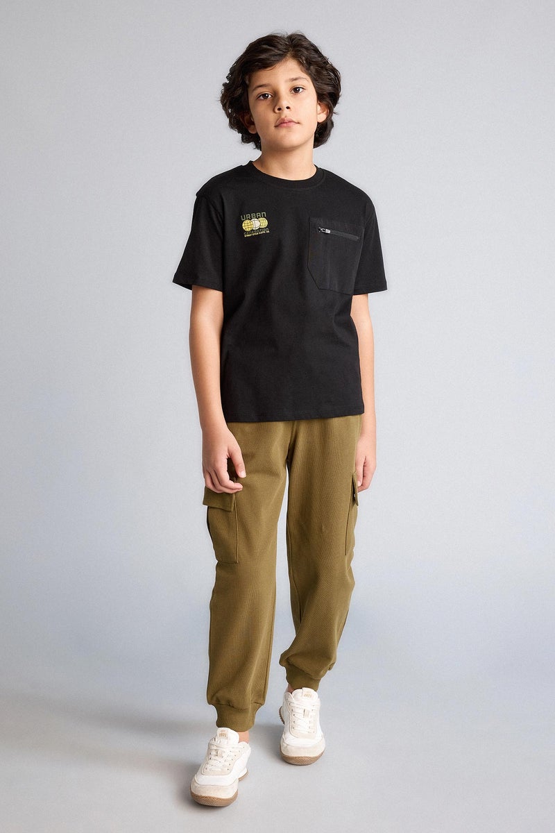 DeFacto Black Boy Boy 2 Piece Set Casual - Image 1