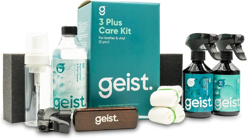 Geist. 3 Plus Care Kit for Leather & Vinyl - Clean, Protect, and Shield from Damage - Image 1