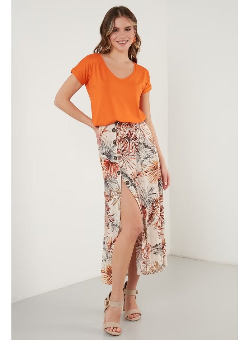 Lela V-Neck Relaxed Cut Blouse Women's Blouse 5862000 - Image 4