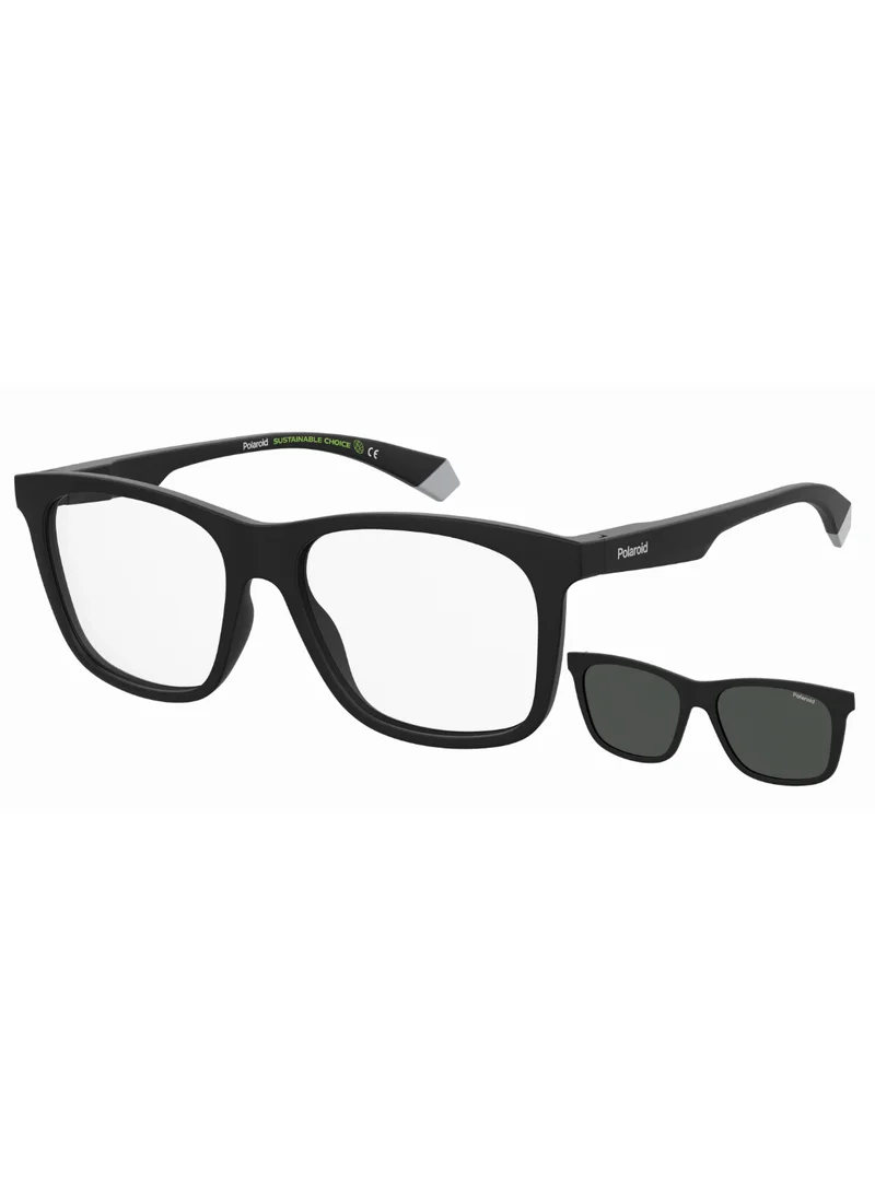 Polaroid Unisex UV Protection Sunglasses Pld 2148/Cs Matt Black Grey 44.6 - Lens Size: 54 Mm