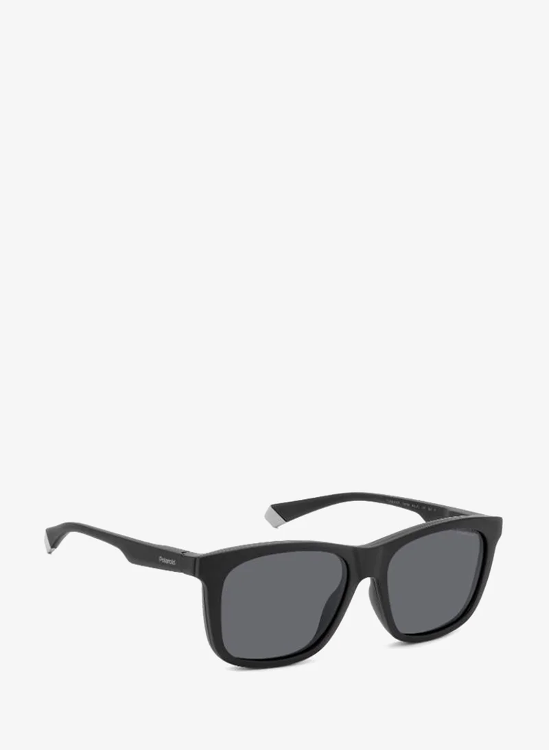 Polaroid Unisex UV Protection Sunglasses Pld 2148/Cs Matt Black Grey 44.6 - Lens Size: 54 Mm