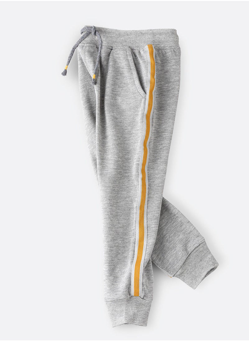 JAM Knitted jogger with stripes at side seam  - Image 3