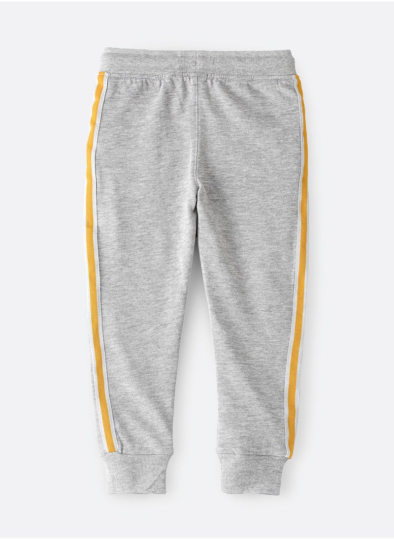 JAM Knitted jogger with stripes at side seam  - Image 2