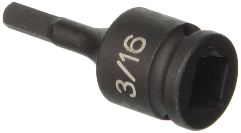 Grey Pneumatic 1906F 38 Drive x 316 Hex Driver Socket