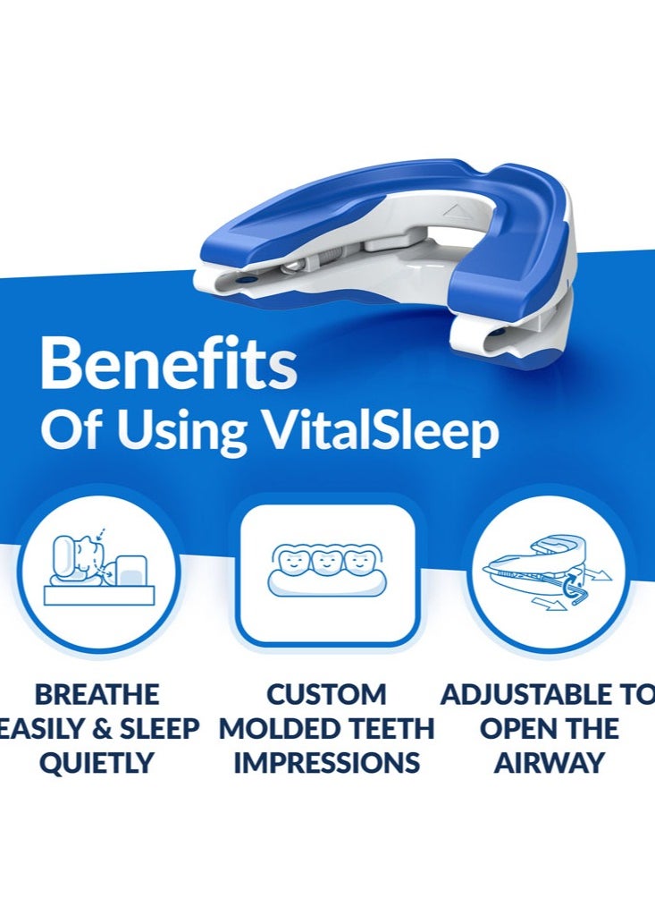 Anti-Snoring Mouthpiece Adjustable Jaw Positioning Mouth Guard