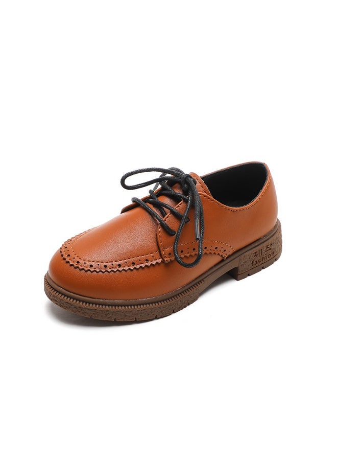 Shougu New Boys' Leather Shoes  - Image 1
