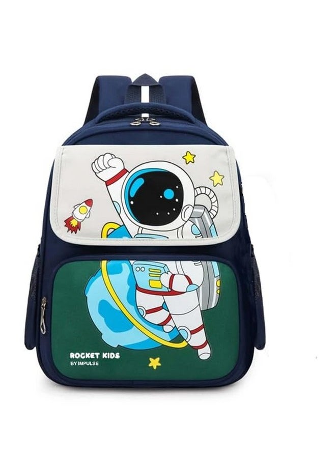 Impulse Impulse Astronaut I 27L Unisex Stylish &Trendy Water Resistant printed Bag, College travel Backpack, School Bag for boys & girls  - Image 1