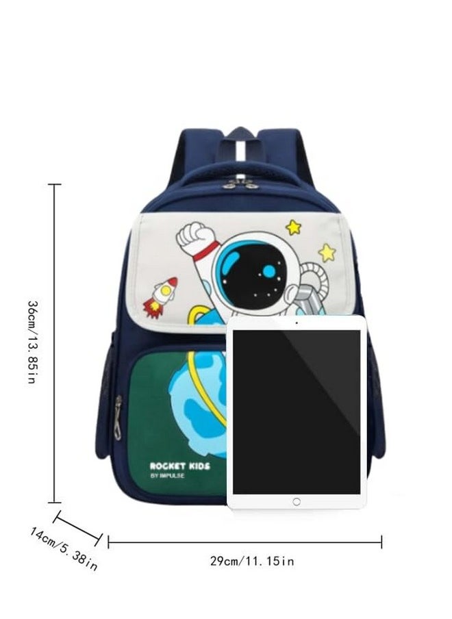 Impulse Impulse Astronaut I 27L Unisex Stylish &Trendy Water Resistant printed Bag, College travel Backpack, School Bag for boys & girls  - Image 5