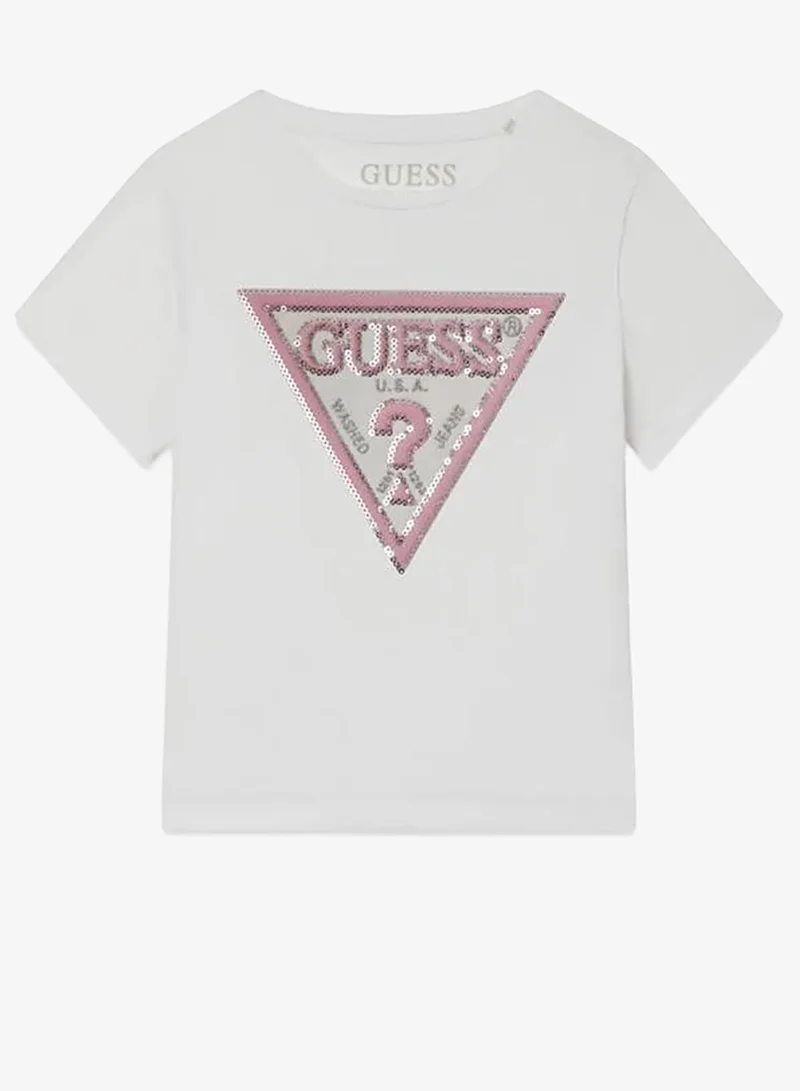 GUESS Infant Graphic Crew Neck T-Shirt