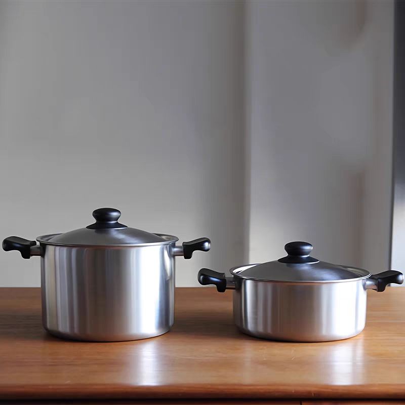 Japanese Original Imported Yanagi Sori 304 Stainless Steel Thickened Soup Pot - Home Cooking & Porridge  Maker - Image 2