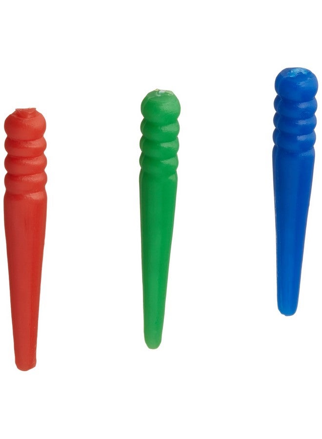 CHH P 9 Piece Set of Plastic Cribbage Pegs 3 Each of Blue, Green and Red