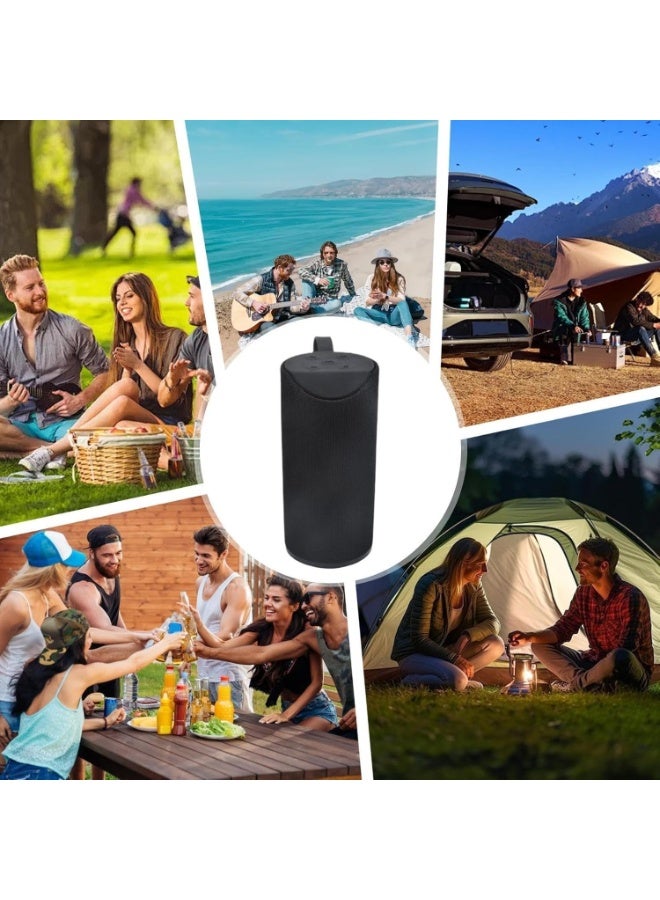 Portable Bluetooth Wireless Speaker  Waterproof Outdoor Speaker with USB TF Card Support, Super Bass, HD Sound, Built-in Mic, Long Battery Life, for Home, Travel, and Parties - Image 4