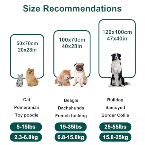 Onarway Dog Blanket Washable for Puppy: 4 Packs Dog Blankets 40”x28” - Fluffy Soft Small Throw for Cat Puppy Kitten Dogs - Fleece Pet Blankets for Bed Sofa Car and Indoor - Grey and Khaki - Image 3