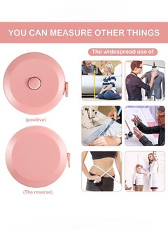 Generic Measuring Ruler Flexible 150cm/60in Retractable Tailor's Tape Measure Tool  - Image 2