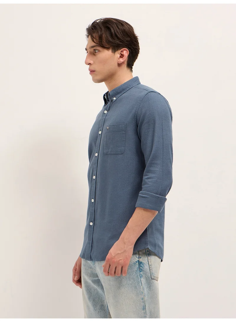 The Bear House  Men’s Long Sleeve Shirt – Classic, Comfortable and Stylish Essential for Work, Travel or Casual Outings for Men | Best Price UAE