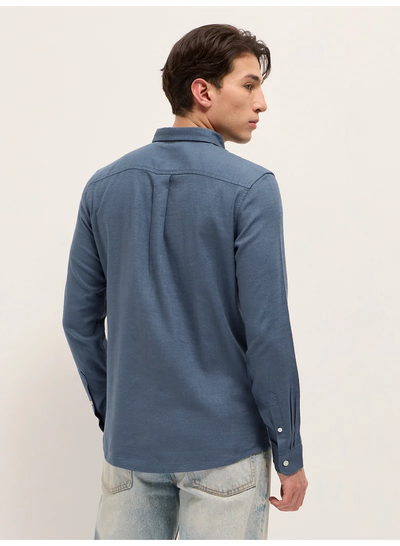 The Bear House  Men’s Long Sleeve Shirt – Classic, Comfortable and Stylish Essential for Work, Travel or Casual Outings for Men | Best Price UAE