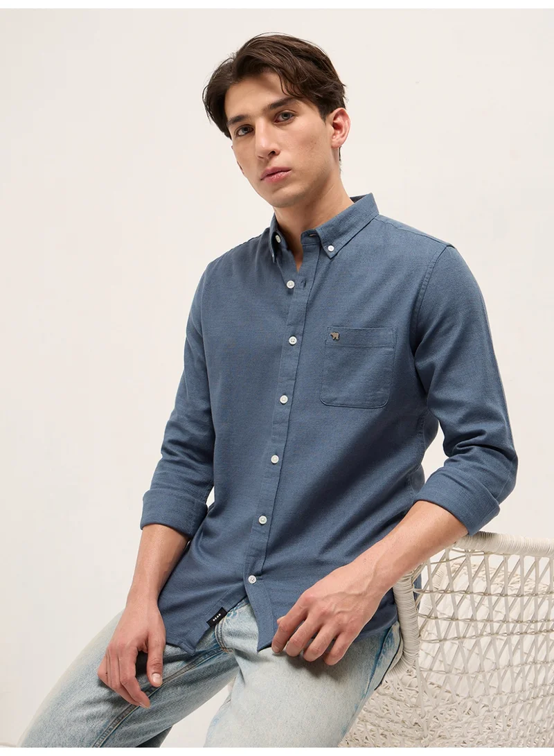 The Bear House  Men’s Long Sleeve Shirt – Classic, Comfortable and Stylish Essential for Work, Travel or Casual Outings for Men | Best Price UAE