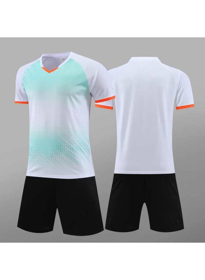 Children's Football Clothes Set Boys And Girls Jersey Customized Training Clothes Primary And Middle School Students' Campus Football Team