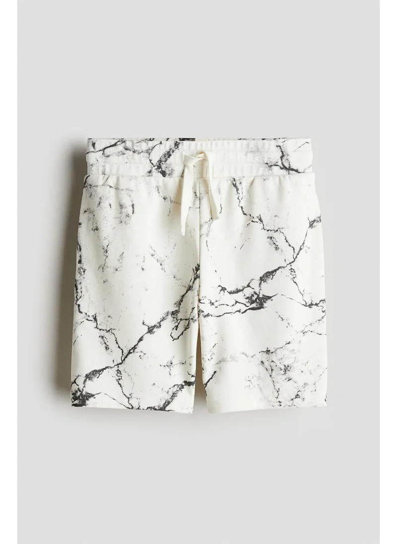اتش اند ام Printed sweatshorts