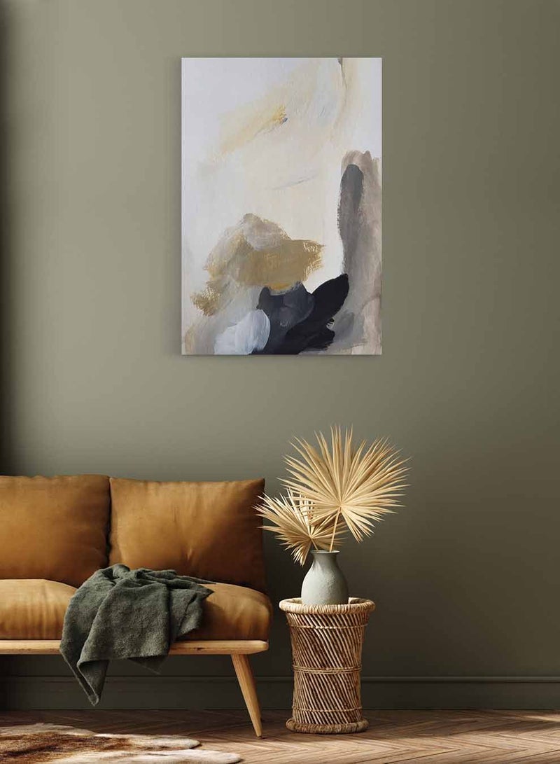 لوحة كانفاس على إطار خشبي، تصميم فن تجريدي، للمنزل، غرفة المعيشة، المكتب، الديكور - Image 3