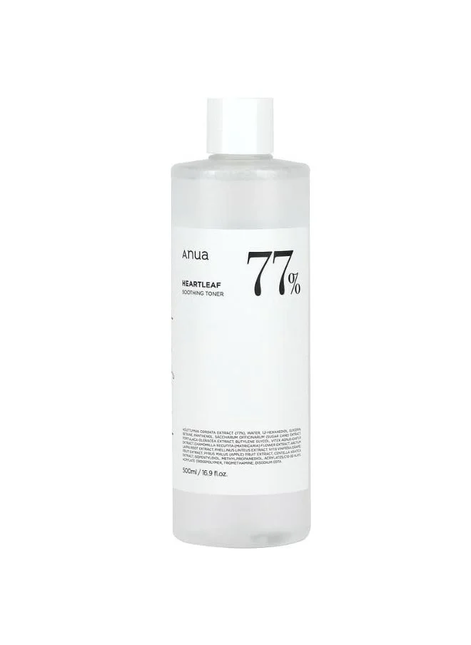 Anua ANUA HEARTLEAF 77% SOOTHING TONER 500ml