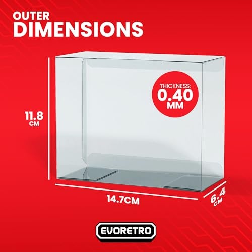 EVORETRO PET Protectors One Piece Booster Box (English, OPP 4-6, 0.40mm, 5-Pack) – Clear Protective Cases for TCG Display – Fits One Piece Card Game, Pokémon, MTG, and Collectible Trading Cards - Image 4