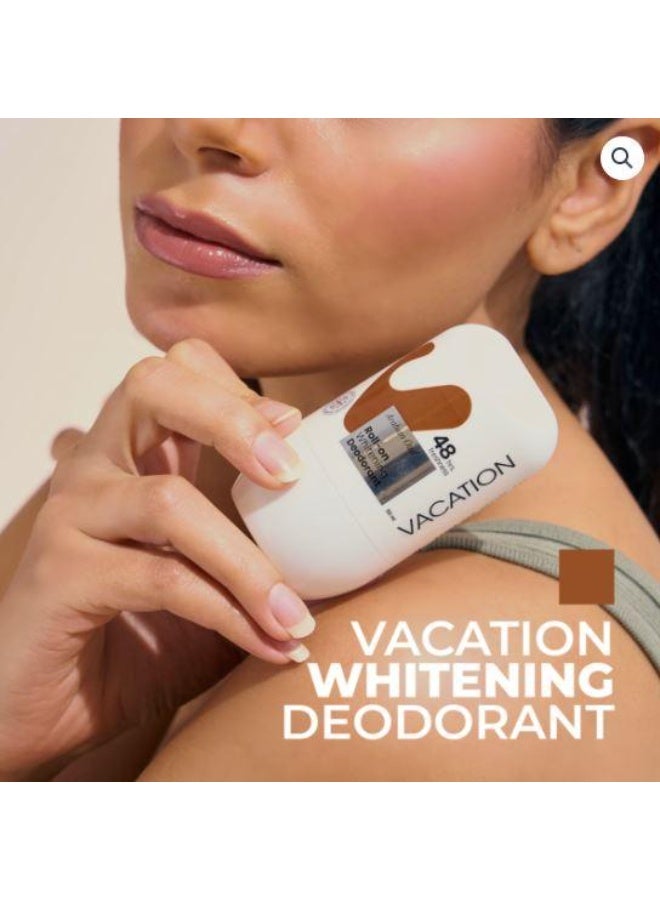 VACATION Vacation 48H Whitening & Soothing Roll-On Deodorant Arabian Oud Scent with Alpha Arbutin, Limonene & Aloe Vera - Image 3