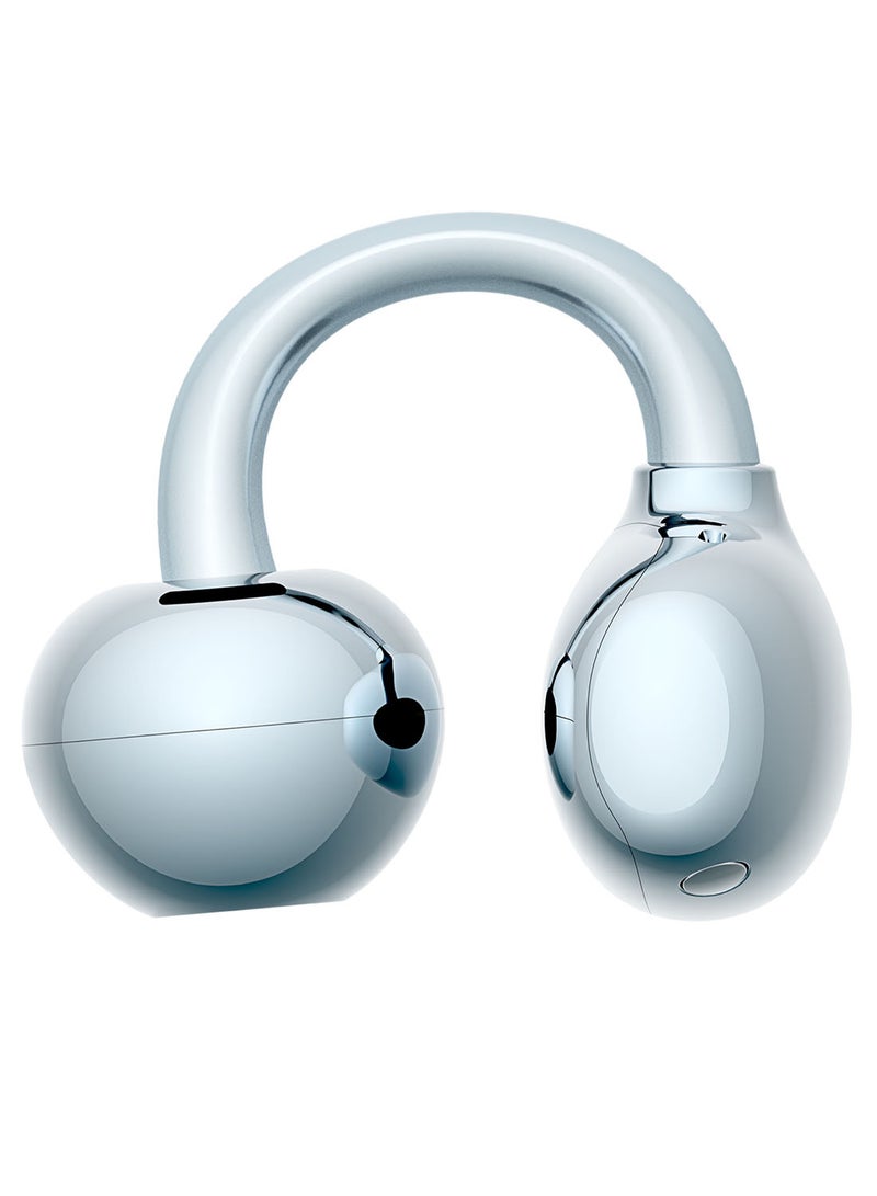Honor Choice Earbuds Clip 2 Pro, Open-Ear Wireless Earphones with Titanium Arch Bridge 2.0, 44-Hour Battery Life, 12mm Dual-Magnetic Drivers, Wireless Charging Support, IP54 Water Resistant - Sky Cyan - Image 4