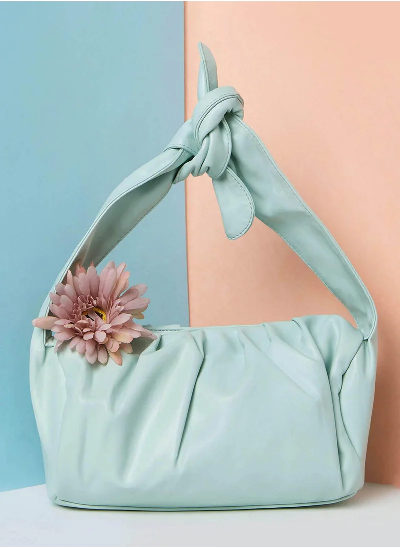 Haute Sauce Flawless Flair Mint Blue Handbag