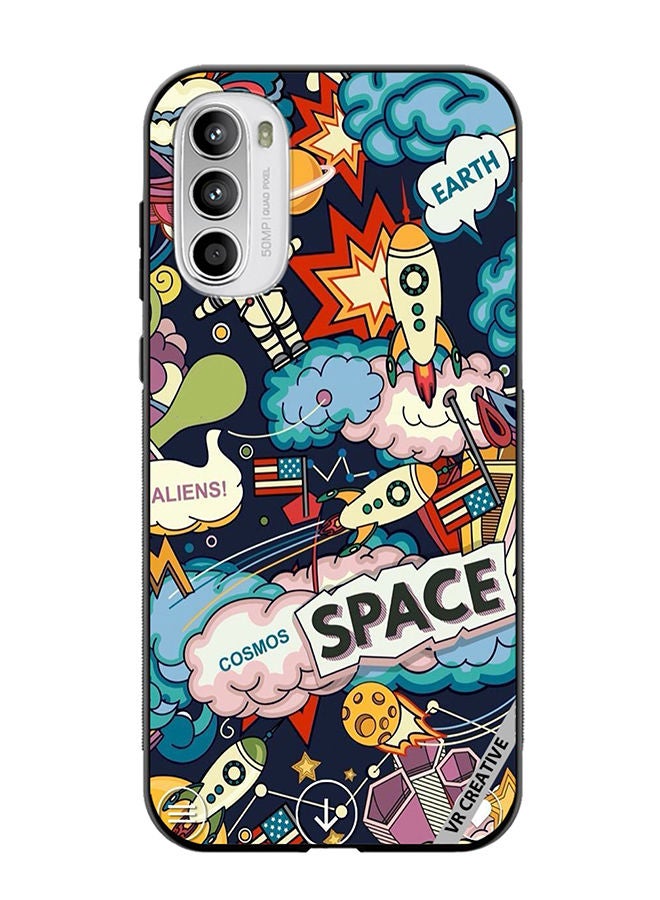 VR CREATIVE Protective Case Cover For Motorola Moto G82 Multicolur Design Multicolour - Image 1