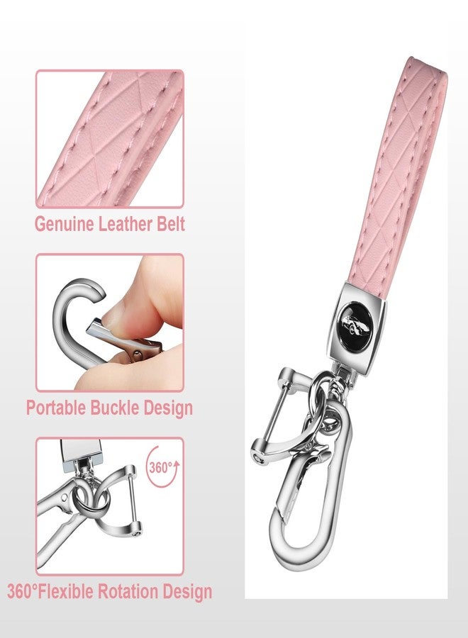 QBUC for Mercedes Benz Key Fob Cover with Keychain,Soft TPU Key Case Protector Compatible with Mercedes-Benz 2017-2023 E-Class 2018-2021 S-Class 2019-2023 A-Class C-Class G-Class (Light Pink) - Image 5