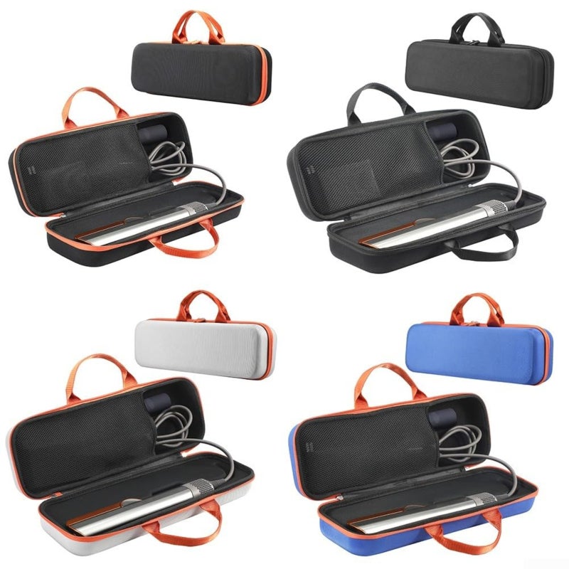 Travel Carrier Bag for Hair Straightener, Layered Hair Accessories Tools Storage Bag, Waterproof Organizer for Hair Straightener Accessories - Image 2