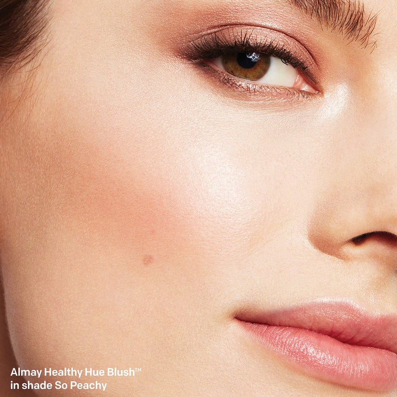 Almay Blush, Face Makeup, High Pigment Powder, Healthy Hue, Hypoallergenic, 200 So Peachy, 0.32 Oz - Image 4