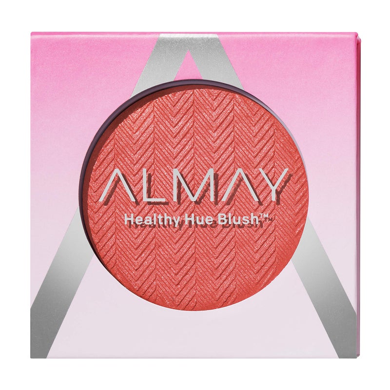 Almay Blush, Face Makeup, High Pigment Powder, Healthy Hue, Hypoallergenic, 200 So Peachy, 0.32 Oz - Image 1