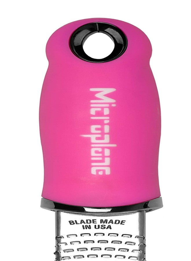 Microplane Premium Classic Citrus Zester and Cheese Grater - Neon Pink - Image 3