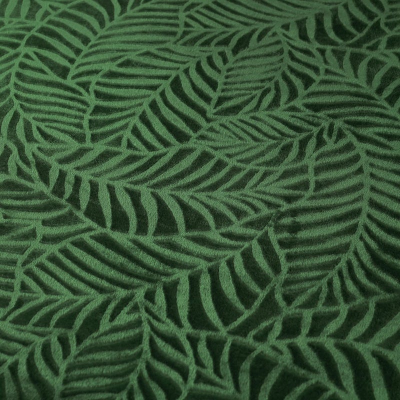 SOCHOW Super Soft Flannel Fleece Throw Blanket, Lightweight Cozy Warm Leaves Textured Plush Blanket for Bed Couch Sofa, 50 x 60 Inches, Olive Green - Image 3