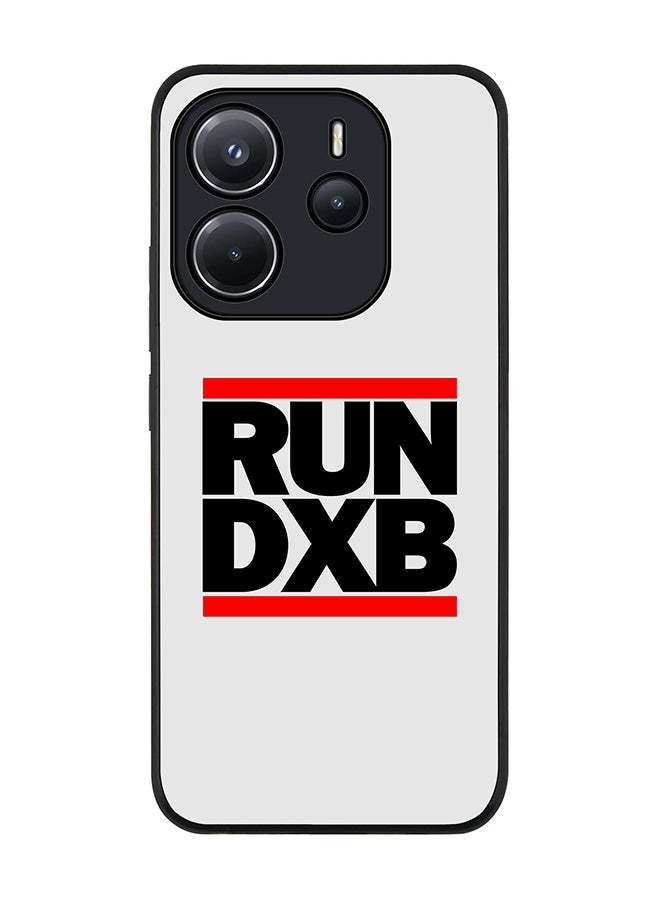 Stylizedd For Xiaomi Redmi Note 14 4G 4G Case,Slim fit Camera Protection, Shockproof Thin Phone cover  - RUN DXB - Image 1