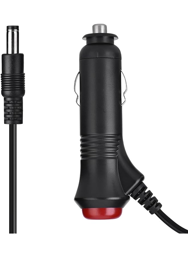 PROMASS Lighter Cable, 2M 12V Car Cigarette Lighter Power Supply to 5.5 x 2.5mm DC Male Plug Spring Adapter Cable  - Image 1
