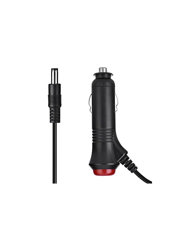 PROMASS Lighter Cable, 2M 12V Car Cigarette Lighter Power Supply to 5.5 x 2.5mm DC Male Plug Spring Adapter Cable  - Image 2