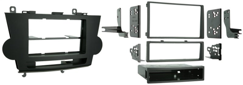 Metra Single DINDouble DIN Installation Kit Fits 20082012 Toyota Highlander Without NAV