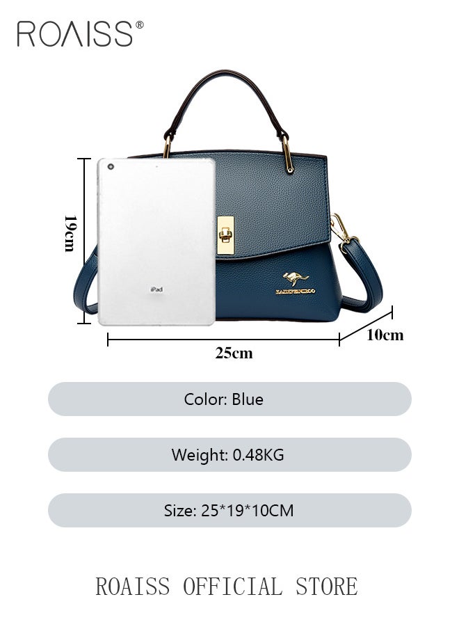 roaiss - Women Shoulder Crossbody Bag Large Capacity Compact and Exquisite Women Handbag - Image 1